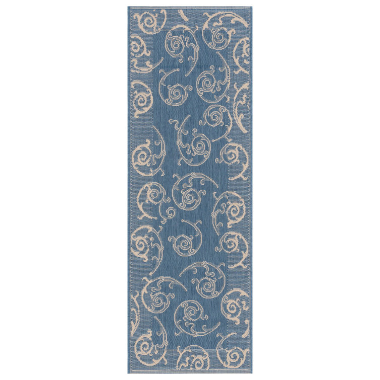 Darryl-Ross Performance Paisley Indoor/Outdoor Area Rug