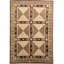 Himalayan Wool Geometric Area Rug in Beige