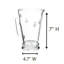 Napoleon Bee Glass Pitcher