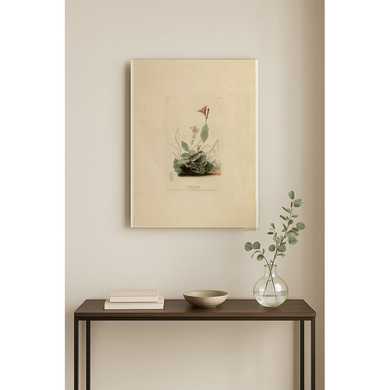 Guirlande de Henslow (1831) — Portrait en métal, 10" H x 8" W