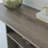 Arco Modern Console Table with Open Shelf and Walnut Finish 47.2" W