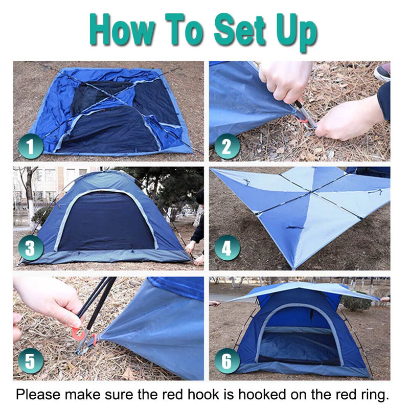 Camping Tent For 2-3 Persons
