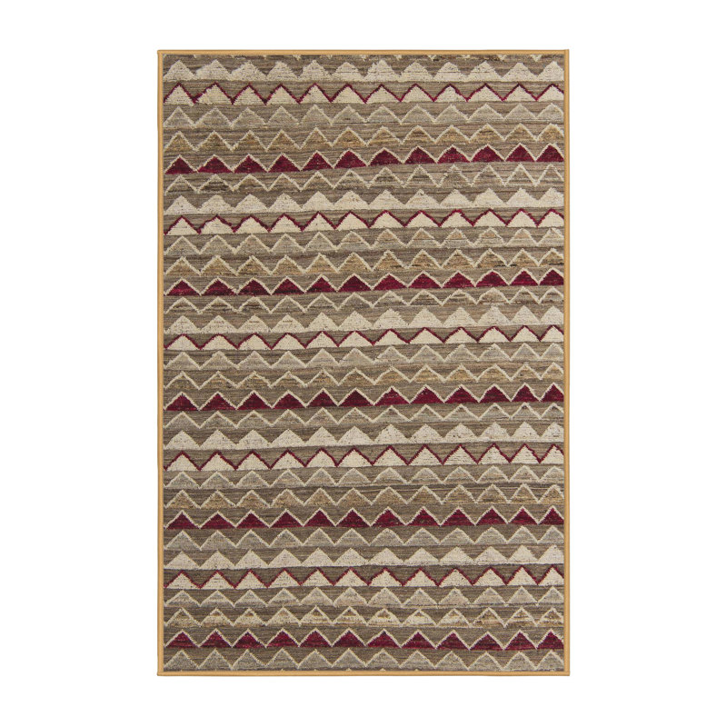 Abstract Indoor Rug, Rectangle 4' x 6'