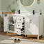  Transformez votre espace: meuble-lavabo blanc de 60 po avec lavabo en résine - moderne, durable et prêt à installer-1246749561-1246749560