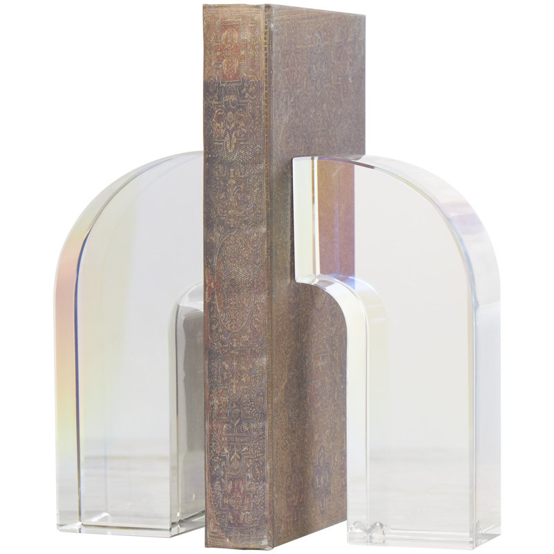Serre-livres Sandrine, H 6,2 po x l 2,75 po x P 1,9 po