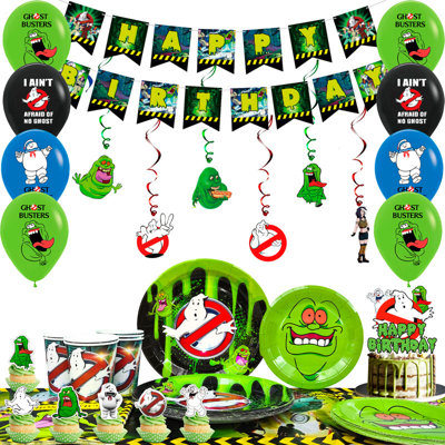 Ghostbusters Birthday Party Supplies Kit - 87pcs