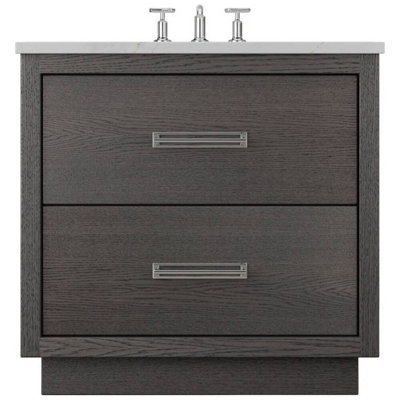 Ensemble de meuble-lavabo simple à deux tiroirs Avalon