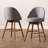 Hendrikus Swivel Upholstered Counter Stool with Solid Wood Frame-478476484-499420247