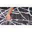 Tapis noir / gris lavable à la machine Archie-75298994