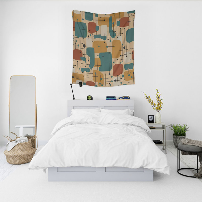 Tapisserie murale, H 80 po x l 68 po x P 0,8 po