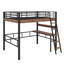 Lit mezzanine en métal avec bureau intégré-1569788038