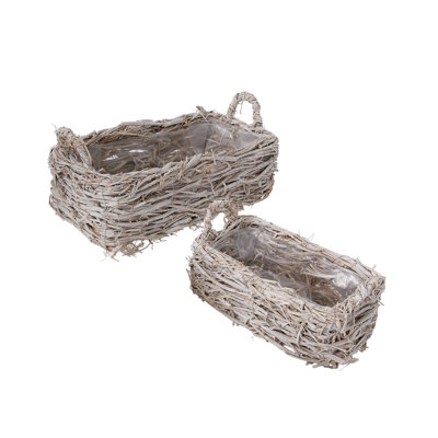 Pot à fleurs en bois Angelamaria