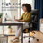 Office Chair Adjustable Height Executive Desk Chair with Foot Rest Comfortable Computer Chair High Back Reclining Gaming Chair Durable Leather Rolling Work Swivel Chairs