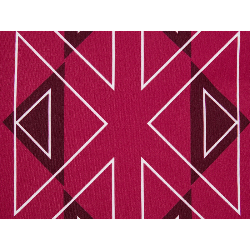 Zakaryan Mezzano Indoor / Outdoor Geometric Pink Circular Scatter Cushion With Filling
