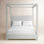 Mistaya Upholstered Canopy Bed