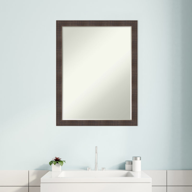 Petit miroir mural biseauté Camberley Whiskey