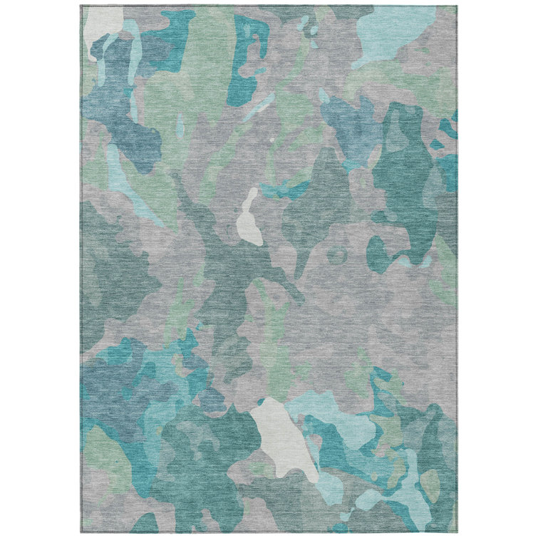 Machine Washable Indoor/Outdoor Oden ACN2161 Modern Rug