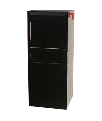 Steel Package Drop with Newspaper Compartment