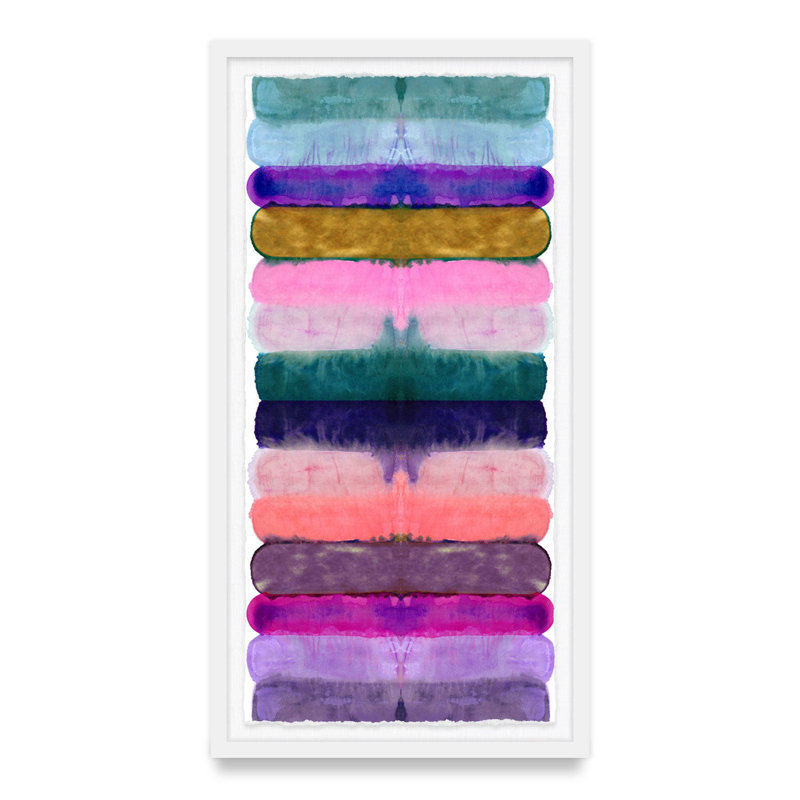 Find Your Truth #3 By Kristi Kohut, White Wood, 26" H x 48" W