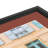 Black Wood Matte Picture Frame with Mat-70821112