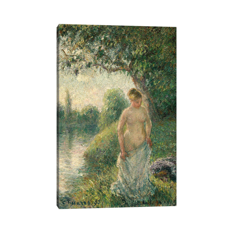 The Bather - CPI98, Toile tendue, Does Not Apply, H 18 po x l 12 po