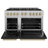 ZLINE Autograph Edition 48 in. 6.7 cu. ft. Classic Double Oven Gas Range with 8 Burner Cooktop-105283495-124892741
