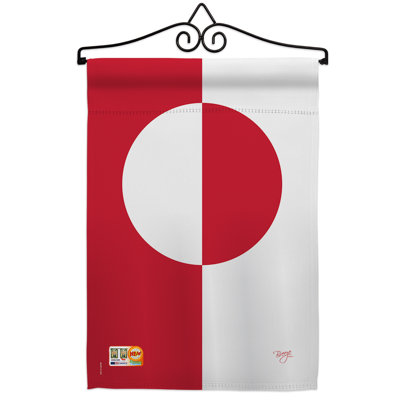 Double Sided 18.5 in. H x 13 in. W Polyester Garden flag