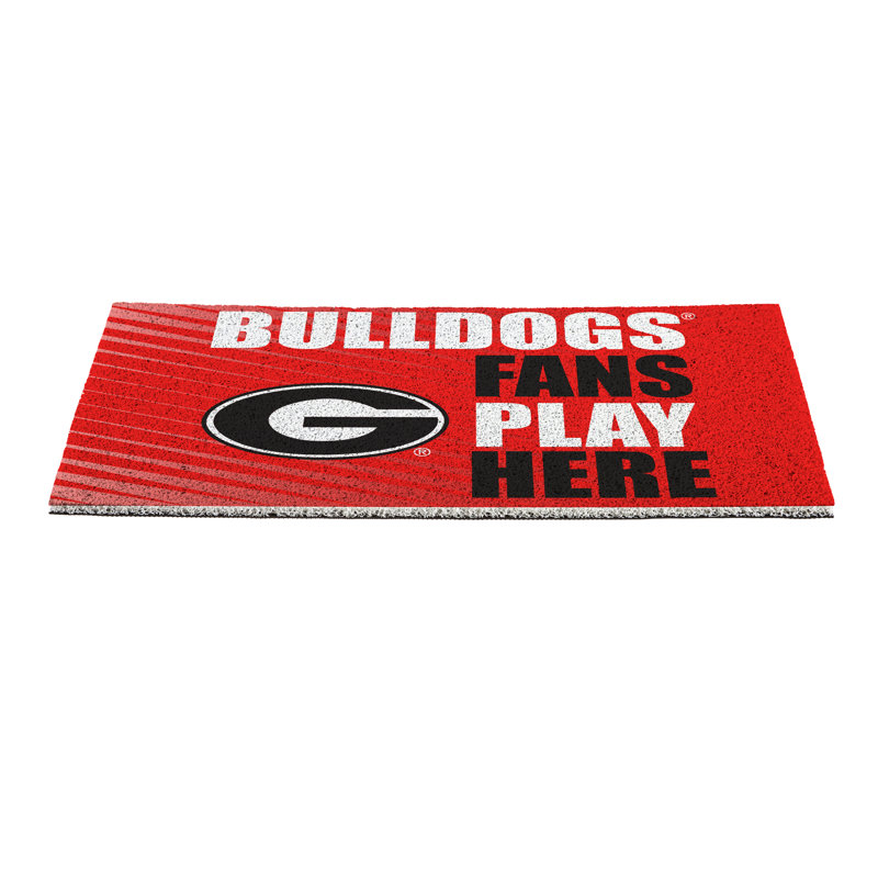 Tapis en PVC de l'Université de Géorgie, 28 po x 16 po