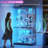 67''H Glass Display Cabinet With Rgb Sensor Lights, 5-Tier Storage Cabinet with Lock-1156377594