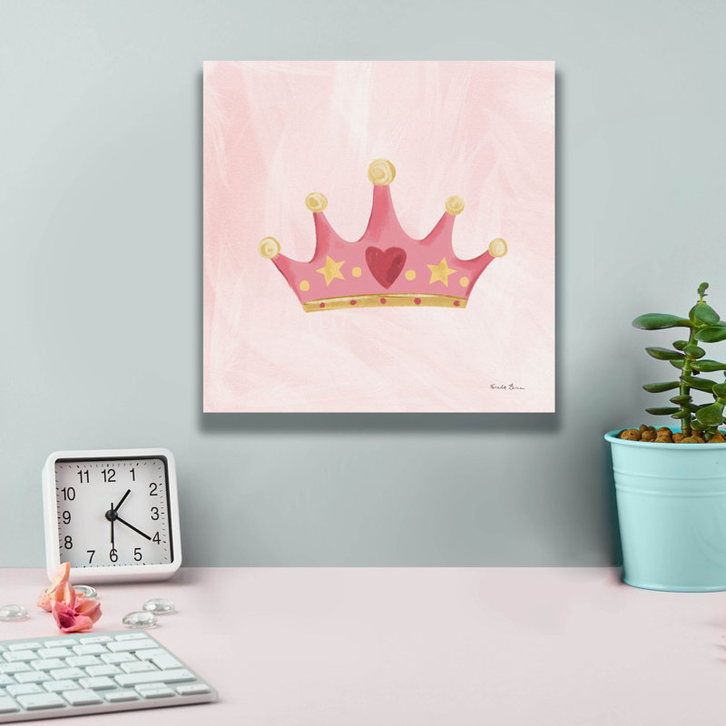 «Pretty Princess Crown» par Farida Zaman, art mural sur toile