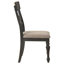 Ensemble de chaises d'appoint Kavita