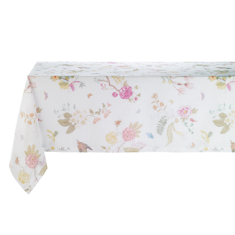 Botanica Floral Printed Tablecloth, 120" x 63"