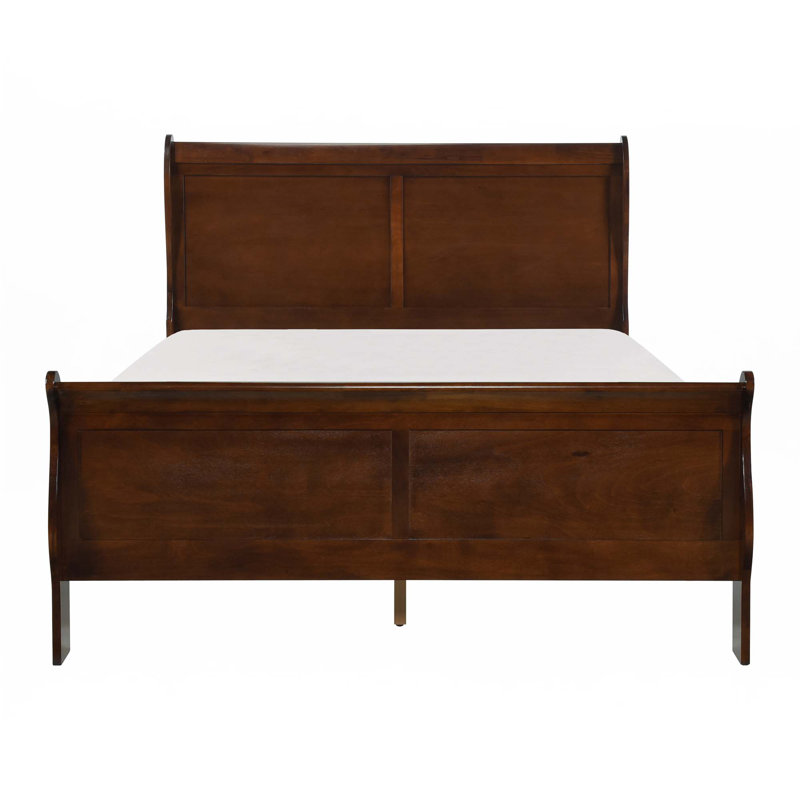 Cadre de lit (seulement lit), Double, Marron