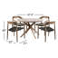 Ensemble repas d'extérieur 4 personnes L 47,5 po Fonti