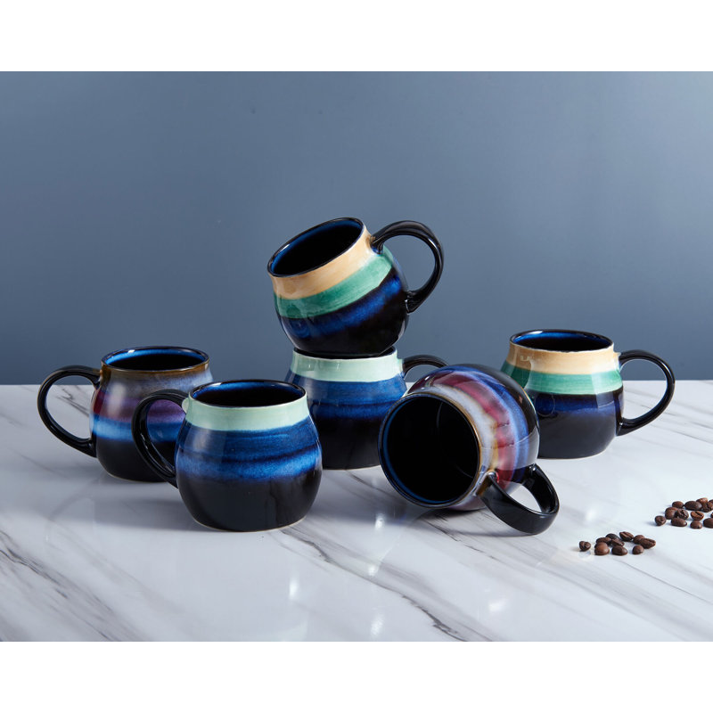 Reactive Brush Coffee Mug