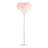 Grebasch Modern Chandelier Style Feather Table Lamp with Waterfall Acrylic Droplets