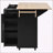 Versatile Rolling Kitchen Island with Multiple Storage Options and Durable Construction