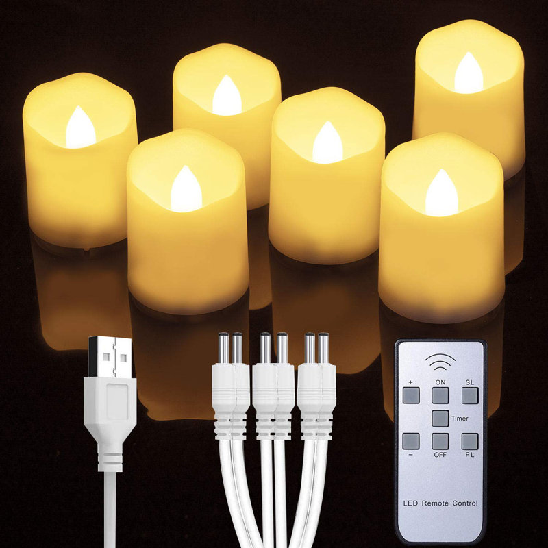 Unscented Flameless Votive Candle