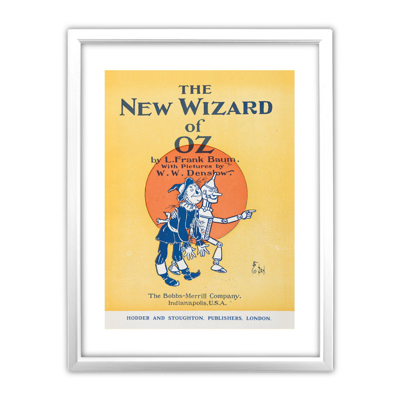 William Wallace Denslow - Single Picture Frame Print, White
