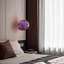 Luminaire suspendu géométrique 1 lumière mauve-920614634-921875754