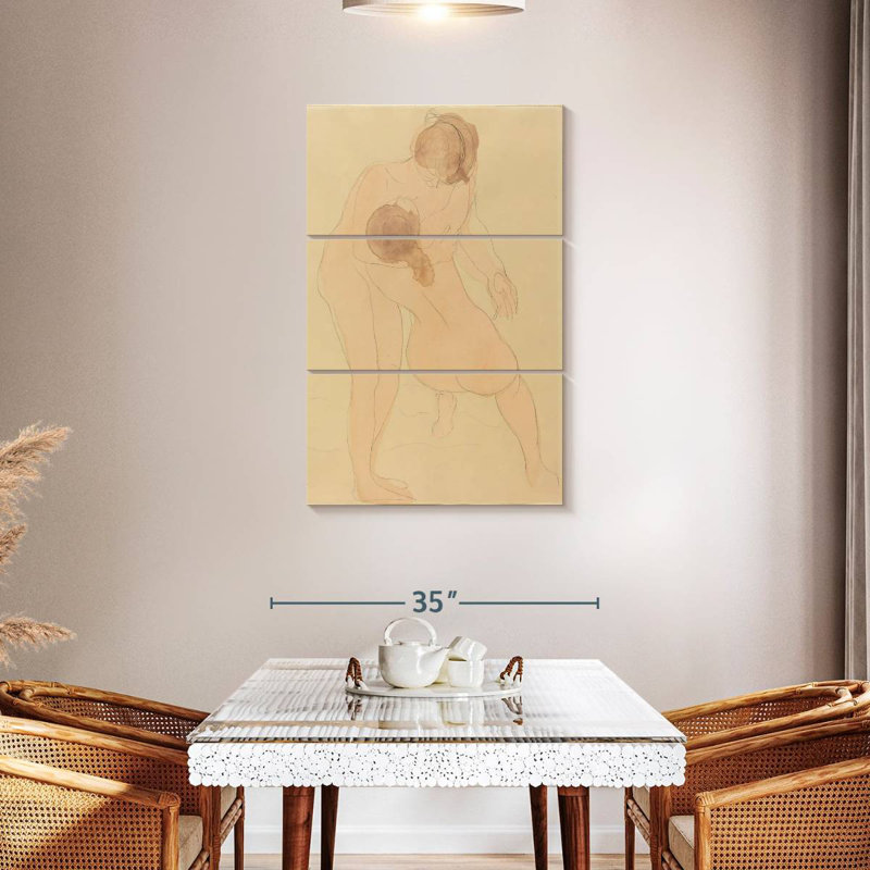Leisha Two Figures, 32" H x 20" W