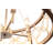 Ambrose 19.7" Solide Wood Drum Cgaed Chandelier for Kitchen Island-1856137766