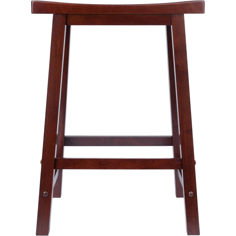 Tabouret Satori, 29 po, noyer, Brun, 24"