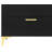 Beggs Black and Gold 6-Drawer Rectangular Dresser