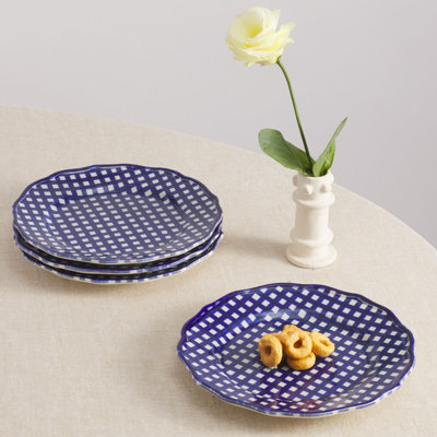 Beatrix Handmade Stoneware Salad/Dessert Plate