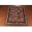 Tapis oriental orange en laine Kilim 9 x 10