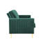 Manistee 2 Seater Velvet Sofa-1896016653