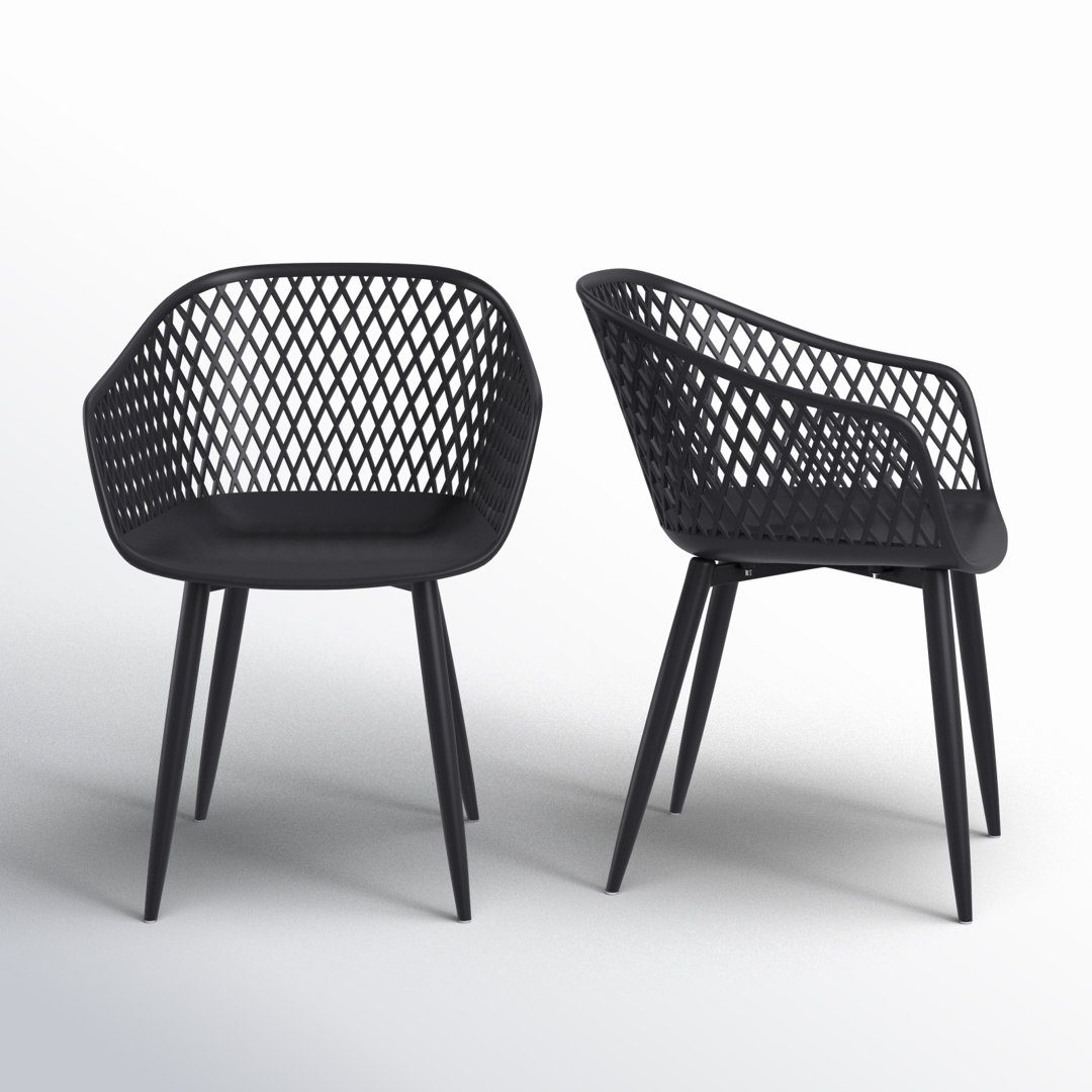 Newark Patio Dining Armchair (Set of 2) AllModern