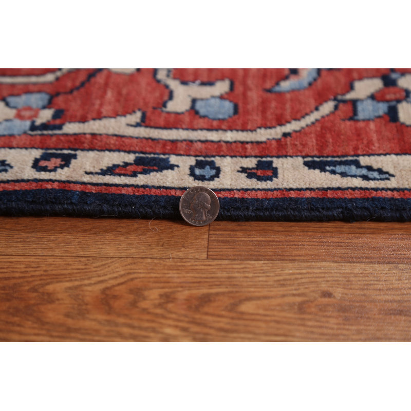 One-of-a-Kind 9'10" X 12'11" New Age Wool Area Rug in Beige