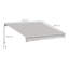 Dongguan Xiyite Trading Co., Ltd. 350 cm W x 250 cm D Polyester Door / Window Awning